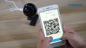 Обзор и подключение беспроводной ip камеры SNOSECURE SNO-C020  к приложению YCC365 Plus