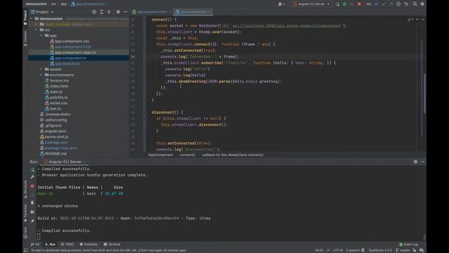 Demo Websocket chat nhóm смотреть онлайн