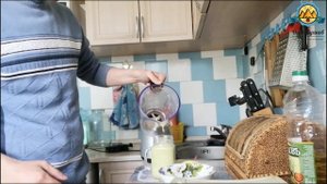Смузи огурцом и фруктами