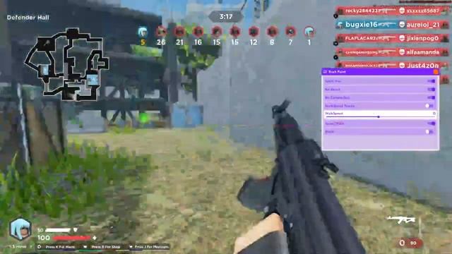 Roblox Rush Point Script Hack PASTEBIN GUI: Silent Aimbot, No Recoil, Walkspeed & More смотреть онлайн