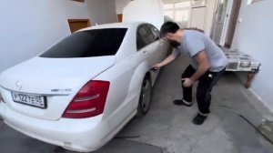 Проверяем 221 Mercedes 3.5 перед покупкой.Особое внимание конечно же удивляем двигателю