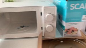 Распаковка — Микроволновая печь Scarlett SC-MW9020S09M