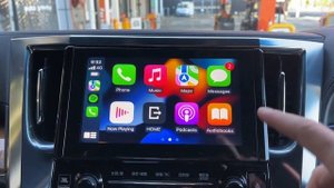 Toyota Alphard Vellfire JBL Apple CarPlay and Android Auto