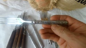 Вещи из прошлого. Вилки с картинками СССР.