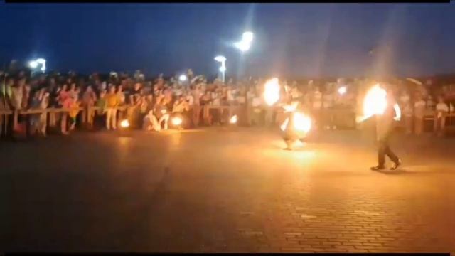 театр Огня "ГАЛО" праздничная программа с Днём рождения Любимый город #омск #fire #show #огонь #шоу смотреть онлайн