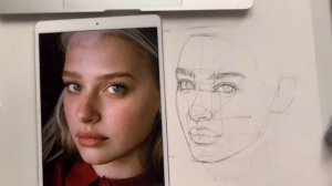 Как рисовать портрет|Demo