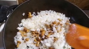 Жареные лисички на зиму. Вакуумирование. Заморозка.