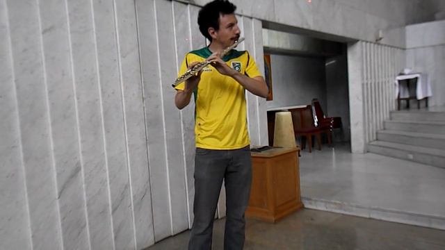 Nuvole bianche on Flute (Sebastián Alarcón) смотреть онлайн