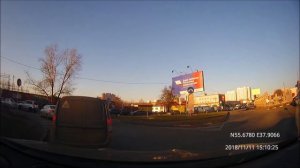 Driving in Moscow agglomeration: Балашиха - Люберцы - Текстильщики 11/11/2018 (timelapse)