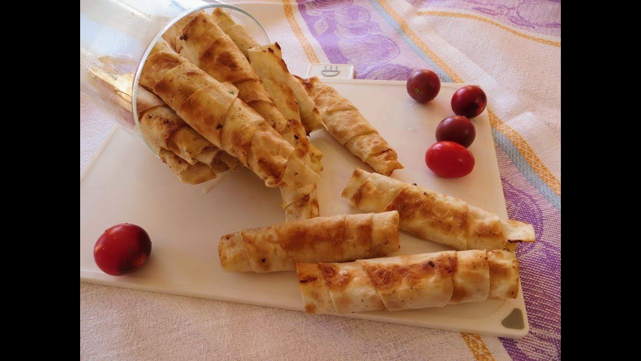 Как я могла про них забыть! Любимые трубочки из лаваша с мясом на закуску!
