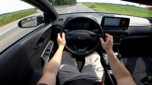 New Hyundai Kona N-line 2021 Test Drive Review POV