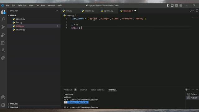Loops in Python