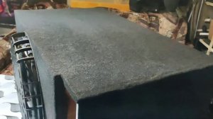 Обшивка Саба карпетом с Озона.