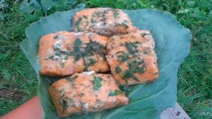 ЗАЧЁТНЫЙ РЕЦЕПТ ПРИГОТОВЛЕНИЯ КРАСНОЙ РЫБЫ в КЛАССНОМ МАРИНАДЕ  НА УГЛЯХ, Лосось гриль,