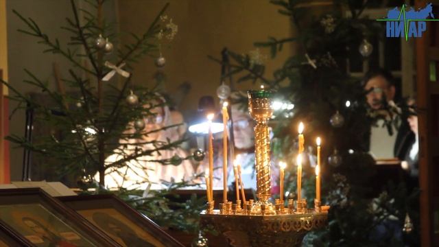 Православные ивангородцы встретили Рождество смотреть онлайн