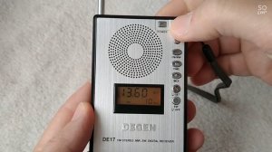 Обзор радиоприемника Degen DE 17