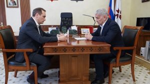 Встреча Артема Здунова и Владимира Чернигова