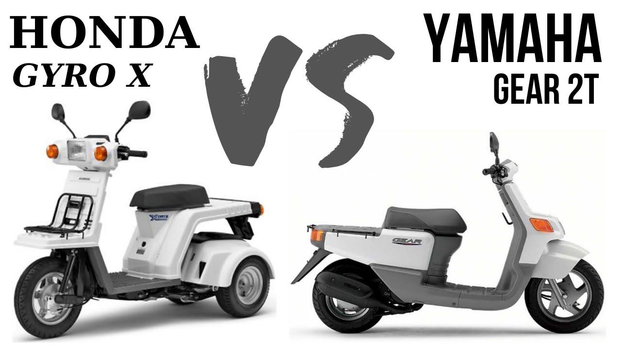 Сравнение: Honda Gyro X и Yamaha Gear 2t - [субъективно] смотреть онлайн