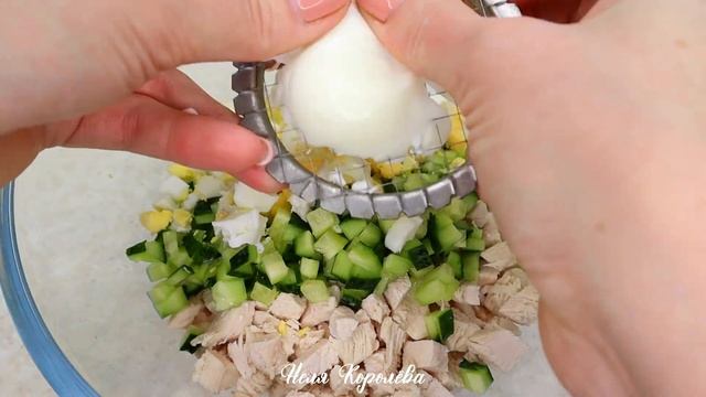 САЛАТ из КАРТОШКИ –" Гнездо глухаря" ВКУСНО, БЫСТРО И ПРОСТО! Хочется съесть весь, это просто бомба