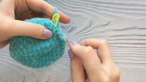 Вязаный БЕГЕМОТ крючком / Плюшевый бегемот крючком