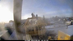 Строительство садового дома 4х6 м. с мансардой.
