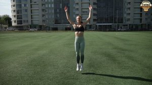 Приставной шаг + отведение плеча