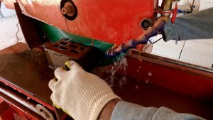 Кладка Славянского кирпича  Бостон на шов цвета  графит Сочи 2023