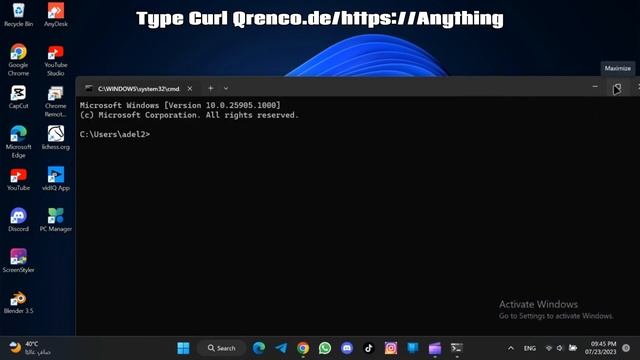 Make A QR Code In Command Prompt In Windows 11 & 10 | Techtitive