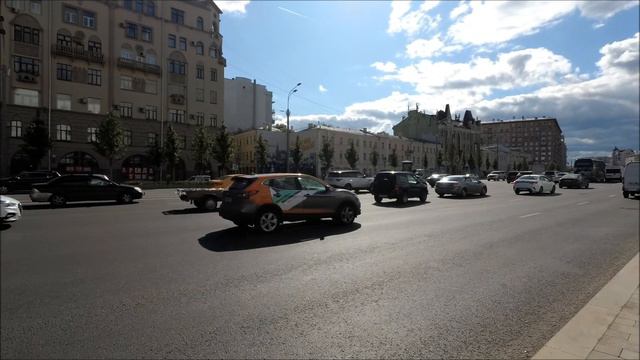 Москва. Прогулка от Большой Сухаревской  до Триумфальной площади 27.08.2019