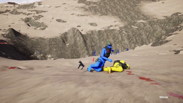 MANTA'S WARBOX AI REALISTIC NPC WARS ACTIVE RAGDOLL PHYSICS BLUE TEAM VS YELLOW TEAM BATTLE смотреть онлайн