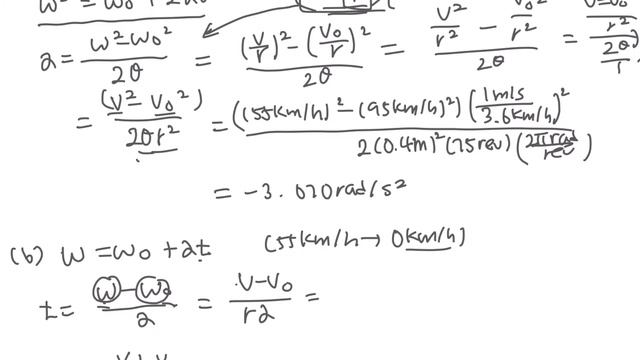 Physics) The tires of a car make 75 revolutions as the car reduces its speed un/ch8rotational motio смотреть онлайн