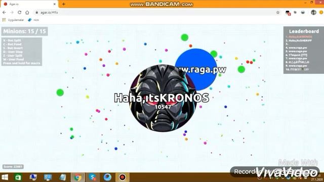AGAR.İO RAGA MODE // TRİCKS COMPİLATİON // BEST MOMENTS