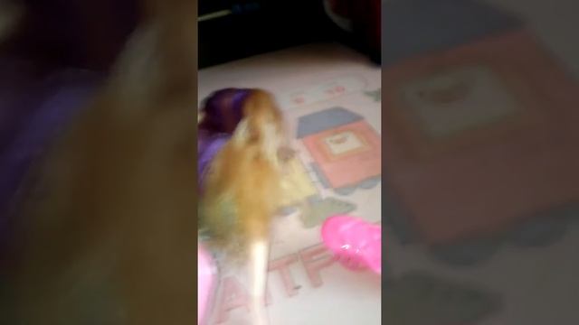 Как сделать причёску для куклы расалке смотреть онлайн