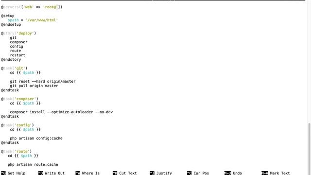 Como realizar o deploy de uma aplicação Laravel usando o Envoy смотреть онлайн