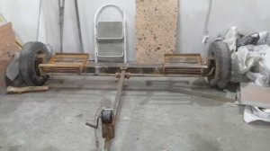 Прицеп подкат поворотный первый опыт