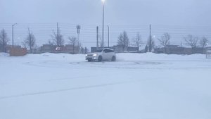 2006 Toyota Matrix 4wd in snow!