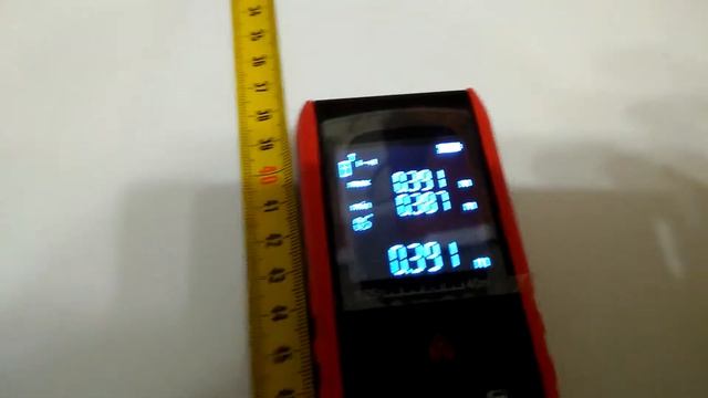 Повторяемость измерений лазерного дальномера Huepar смотреть онлайн