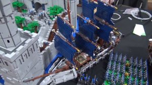 LEGO Stormwind Keep and Ships from World of Warcraft