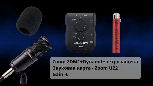 Zoom ZDM-1 - недооцененный микрофон / Обзор Zoom Podcast Pack + Zoom U22 / Аналог Shure SM7B