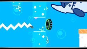 МОРСКОЙ УРОВЕНЬ В GEOMETRY DASH! || Salmon