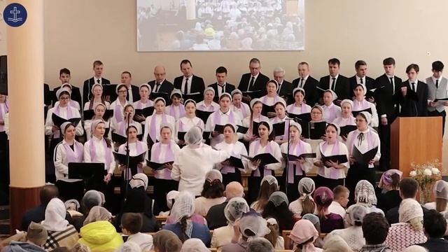 -Вот долгожданный день настал. Сводный хор Московской церкви ОЦХВЕ России смотреть онлайн