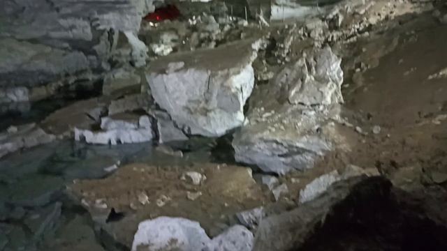 Кунгурская пещера. Озеро Обманов