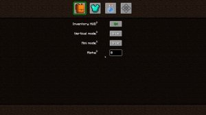 Personaliza tu inventario / Inventory HUD+ 1.16.5