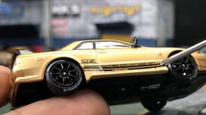 Review INNO64 Nissan Skyline R32 GTR Hongkong Special Edition. Godzilla!