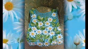 Ирландское кружево Ромашки