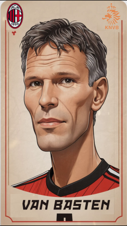 Третий по Золотым Мячам Больше только у Месси и Роналдо #fc24 #vanbasten #fcmobile #fifamobile