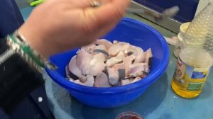 Разделка Белуги на шашлык. Шашлык из белуги! Beluqanın kabablıq doğranması. Beluqa kababı