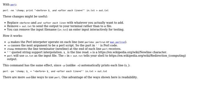 I want to amend each line in a Text file using sed or alternative solution (6 Solutions!!) смотреть онлайн