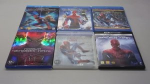 НОВЫЙ ЧЕЛОВЕК-ПАУК - фильмы с Эндрю Гарфилдом-  4K UHD - Blu-ray - SPIDER-MAN (2012 - 2014)