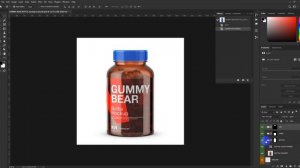 Gummy Bear Bottle mockup